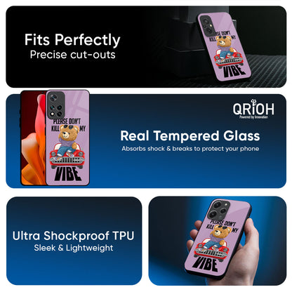 Don't Kill My Vibe Glass Case for Redmi 15 5G