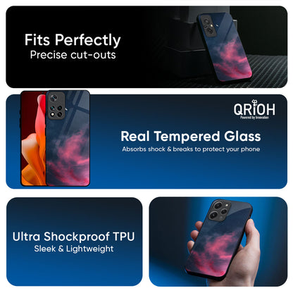 Moon Night Glass Case For Redmi Note 15 Pro 5G