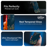 Small Garden Glass Case For Redmi Note 15 Pro 5G