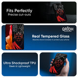 Lord Hanuman Glass Case For Realme P3 5G