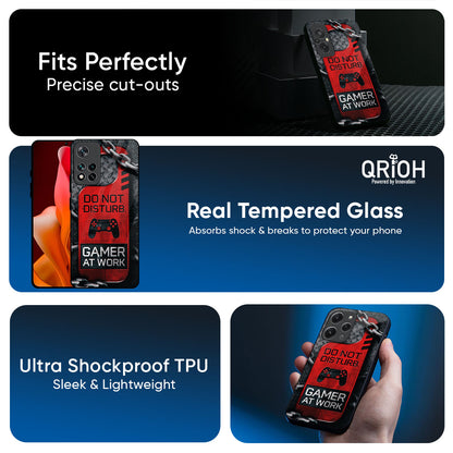 Do No Disturb Glass Case For Redmi Note 15 Pro 5G