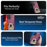 Funny Pug Face Glass Case For Redmi Note 15 Pro 5G