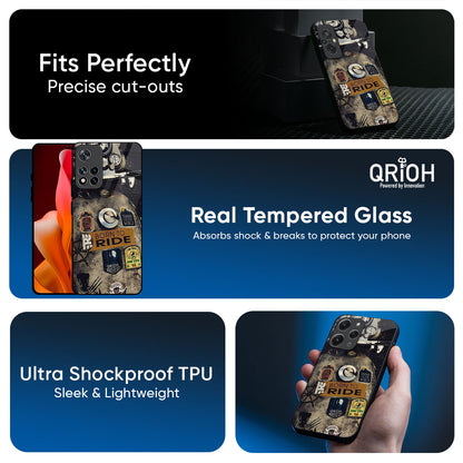 Ride Mode On Glass Case for Mi 14 Ultra 5G