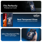 Struggling Panda Glass Case for Redmi Note 15 Pro 5G