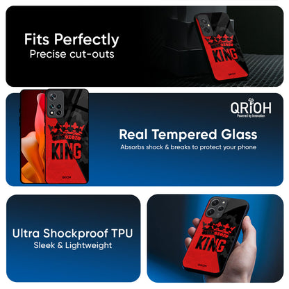 I Am A King Glass Case for Redmi Note 15 Pro 5G