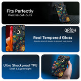 Owl Art Glass Case for Redmi Note 15 Pro 5G
