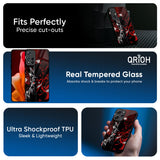 Dark Character Glass Case for Realme P3 5G