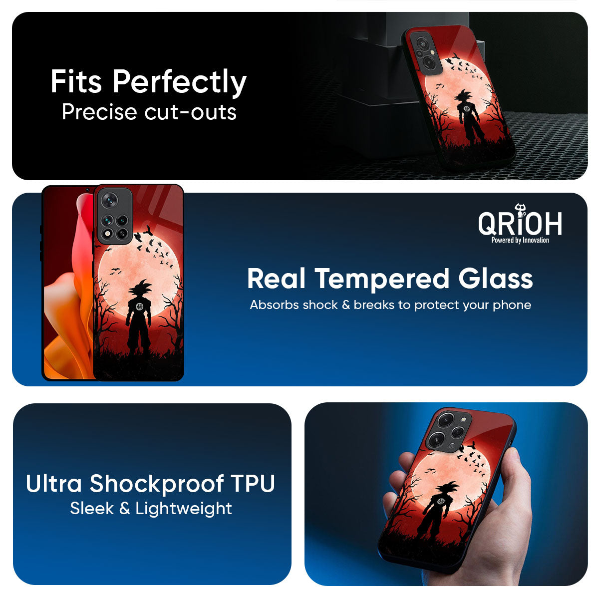 Winter Forest Glass Case for Mi 15 5G