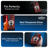 Japanese Animated Glass Case for Redmi 14C 5G