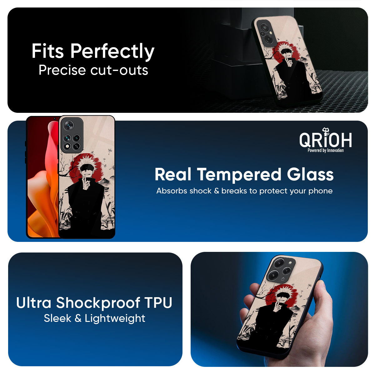 Manga Series Glass Case for Mi 15 5G