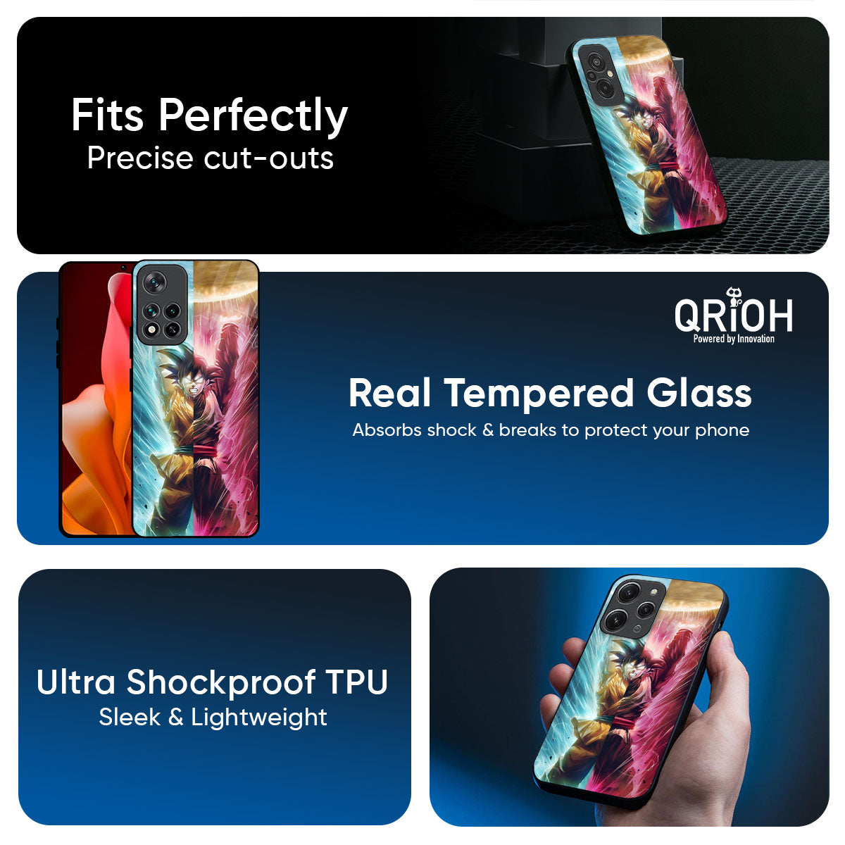Ultimate Fusion Glass Case for Mi 15 5G