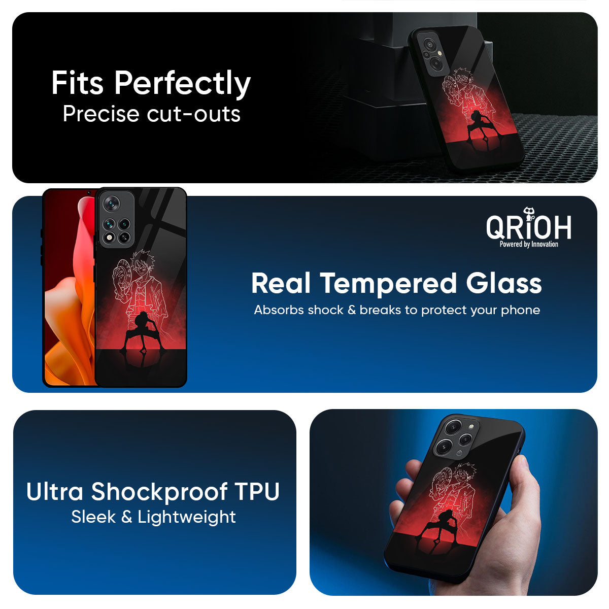Soul Of Anime Glass Case for Redmi Note 15 5G