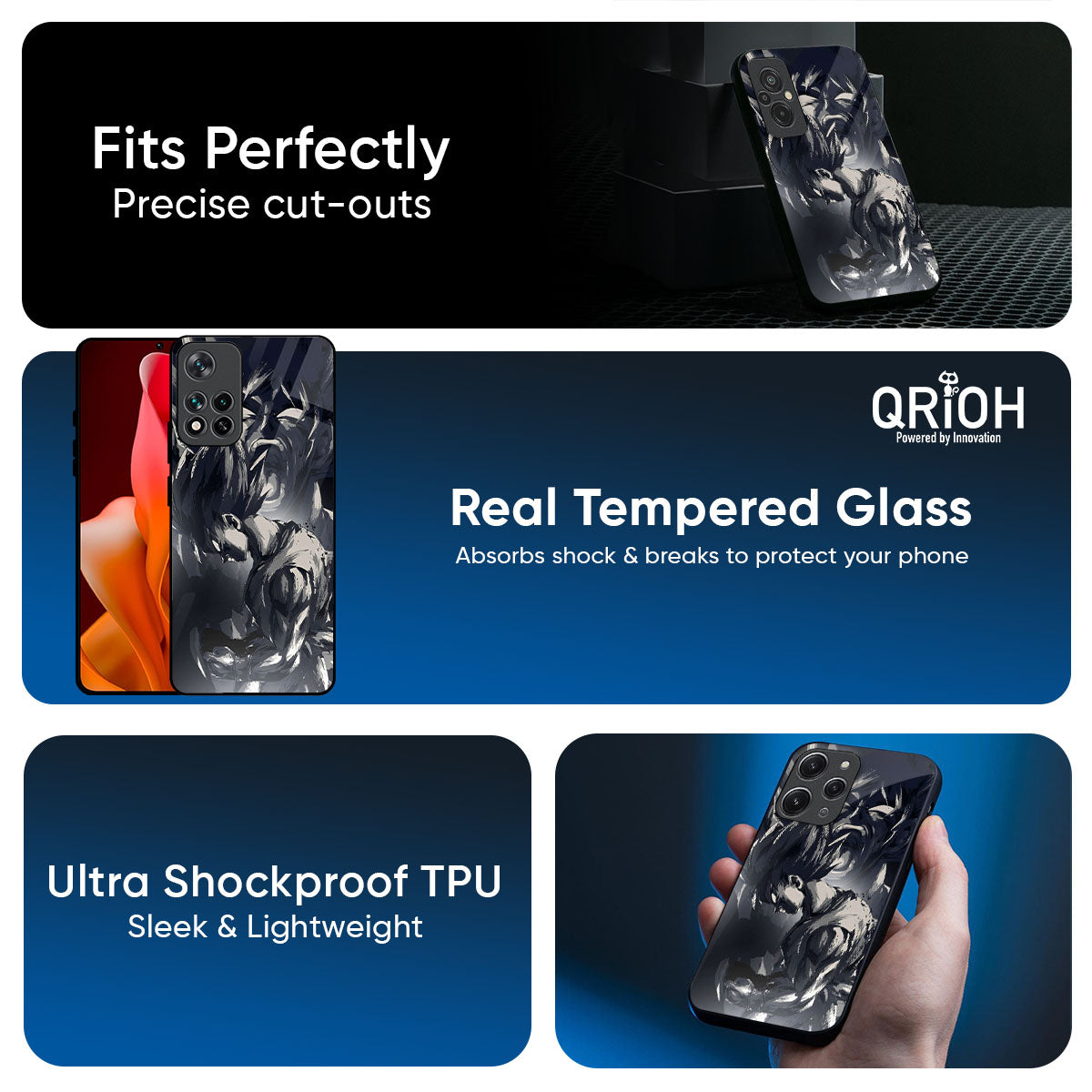Sketch Art DB Glass Case for Redmi note 15 Pro +