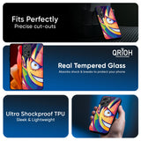 Monkey Wpap Pop Art Glass Case for Mi 15 5G