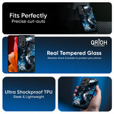 Cloudy Dust Glass Case for Redmi Note 15 Pro 5G