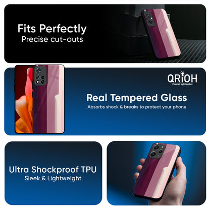 Brush Stroke Art Glass Case for Mi 15 5G