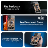 Space Ticket Glass Case for Redmi 15 5G