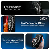 Wild Lion Glass Case for Redmi 15 5G
