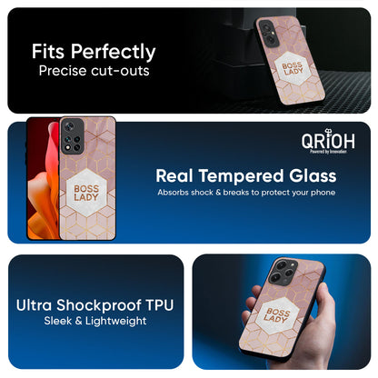 Boss Lady Glass Case for Xiaomi 17T 5G