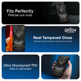 Black Warrior Glass Case for Mi 15 5G