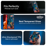 Cloudburst Glass Case for Realme P3 5G