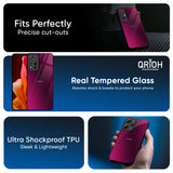 Pink Burst Glass Case for Redmi Note 15 Pro 5G
