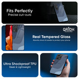 Navy Blue Ombre Glass Case for Redmi Note 15 Pro 5G