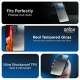 Tricolor Ombre Glass Case for Mi 15 5G
