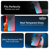 Rainbow Laser Glass Case for Mi 15 5G