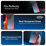 Rainbow Laser Glass Case for Redmi Note 15 Pro 5G