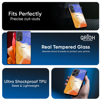 Creative Canvas Glass Case for Xiaomi 17 Ultra 5G