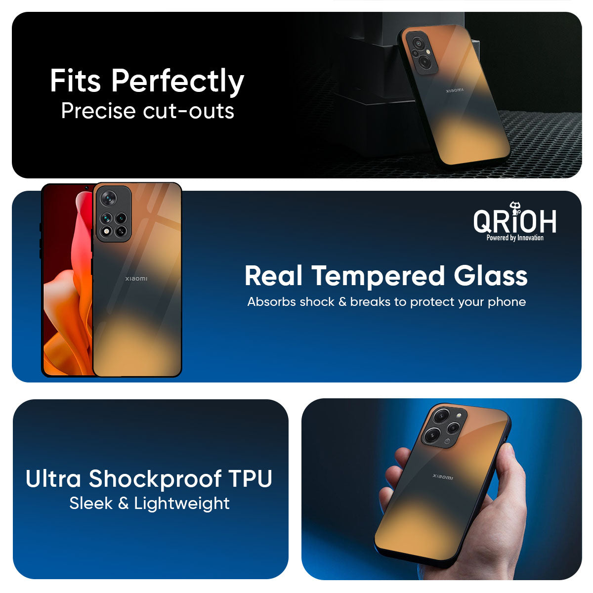 Blurry Art Glass Case for Xiaomi 17T 5G