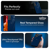 Royal Navy Glass Case for Redmi Note 15 Pro 5G
