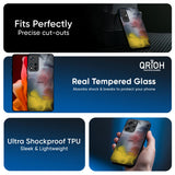 Colorful Smoke Glass Case for Redmi Note 15 Pro 5G