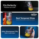 Colorful Smoke Glass Case for Redmi 15 5G