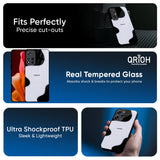 Wheat Cream Wavy Glass Case for Redmi 15 5G