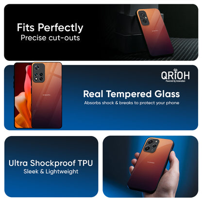 Sunset Background Glass Case for Xiaomi 17 5G