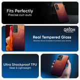 Sunset Background Glass Case for Redmi 15 5G