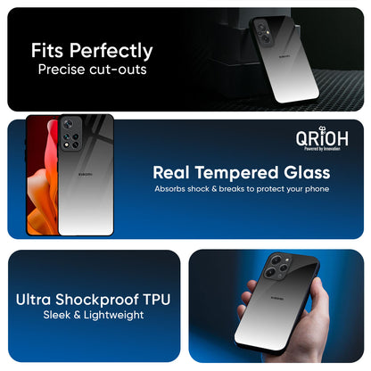 Zebra Gradient Glass Case for Xiaomi 17 Ultra 5G