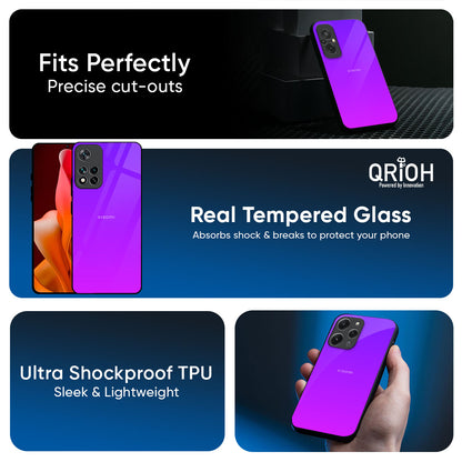 Purple Pink Glass Case for Xiaomi 17 5G