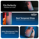Dusty Multi Gradient Glass Case for Mi 15 5G