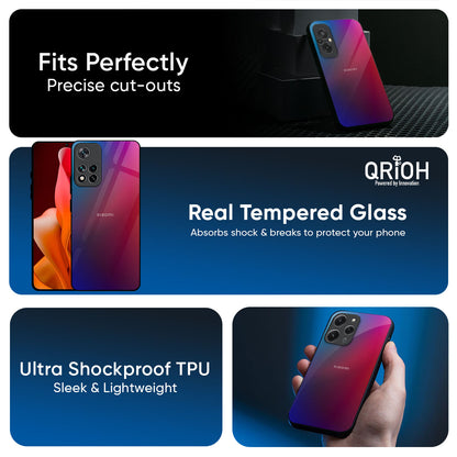 Magical Color Shade Glass Case for Redmi 15 5G