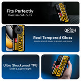 Aircraft Warning Glass Case for Realme GT7 Pro