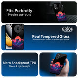Retro Astronaut Glass Case for Realme GT7 Pro