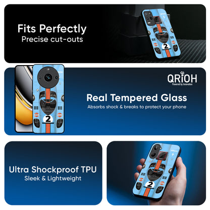 Race Laboratory Glass Case for Realme 12 Pro Plus 5G