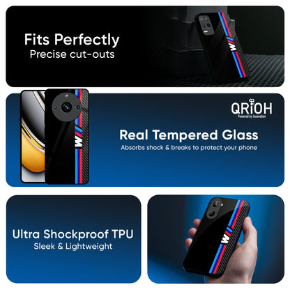 Automotive Art Glass Case for Realme 12 5G