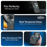 Motherboard Circuit Glass Case for Realme C21Y