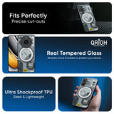 Modern Technology Glass Case for Realme 8 5G