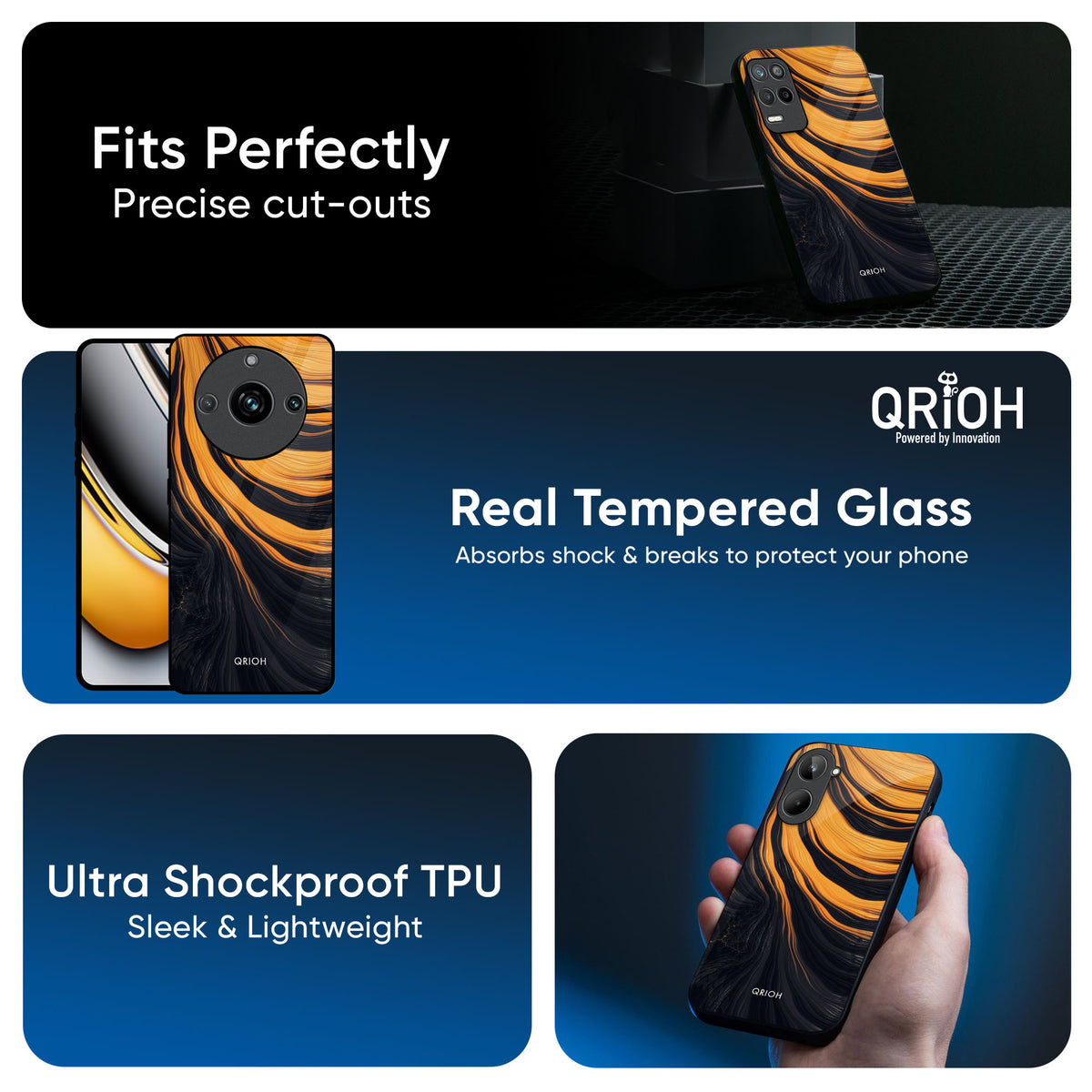 Sunshine Beam Glass Case for Realme 13 5G
