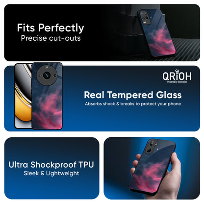 Moon Night Glass Case For Realme 13 5G